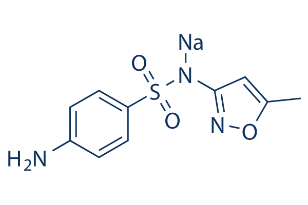 Sulfamethoxazole sodium化学構造